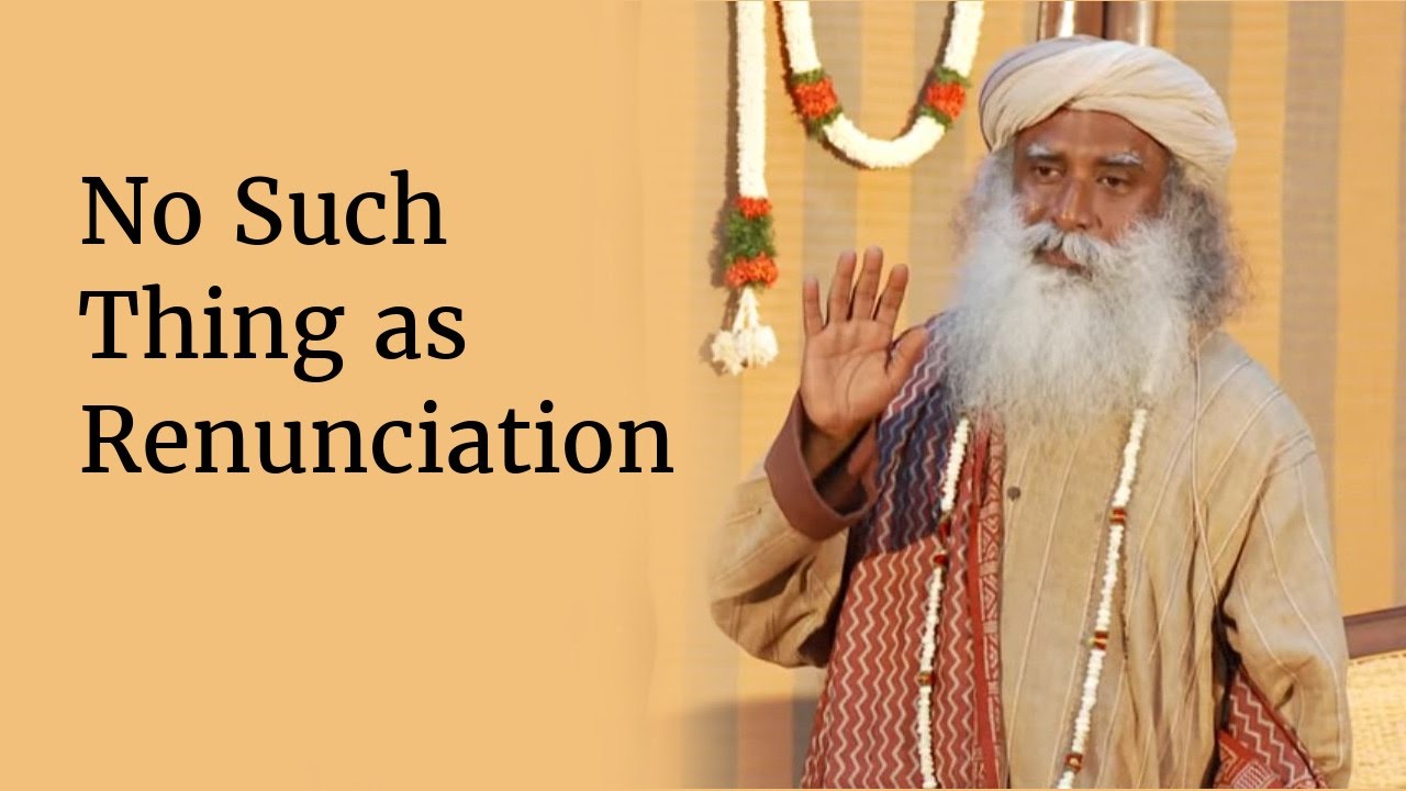 No Such Thing as Renunciation - Sadhguru at IIT Madras (Part III)