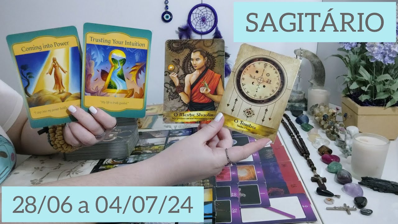 ♐ SAGITÁRIO ⦁ 28/06 a 04/07/24 ⦁ 🕊️🦁 DEUS É A FORÇA Q NÃO PODE SER TIRADA DE VOCÊ INIMIGO DERROTADO