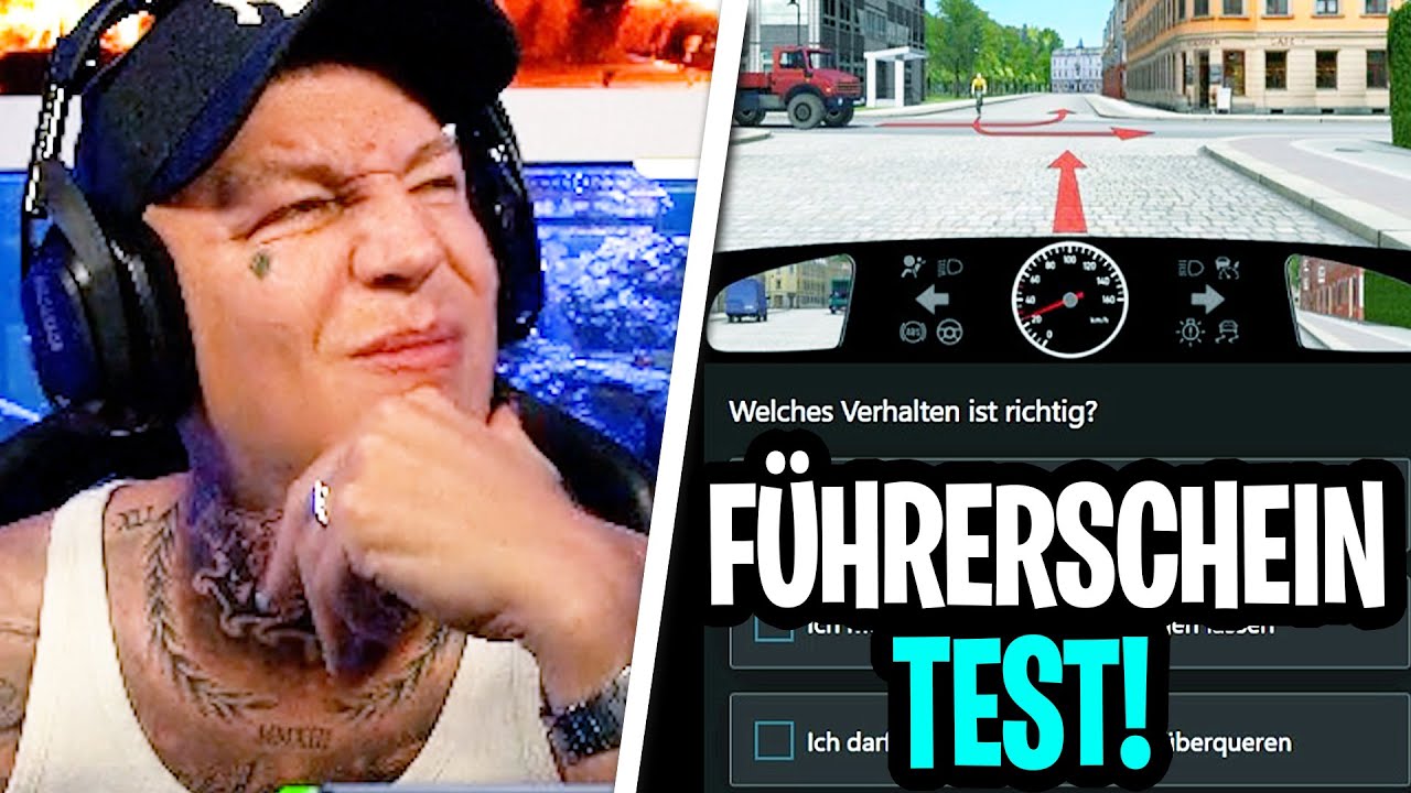 MONTE macht die FÜHRERSCHEIN-PRÜFUNG!😂 | MontanaBlack Stream Highlights