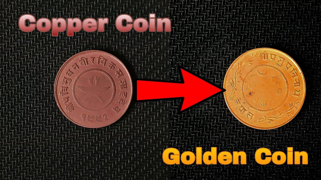 Copper Coins Turned Into Golden Coins | Easy Process At Home | Alchemist Theory