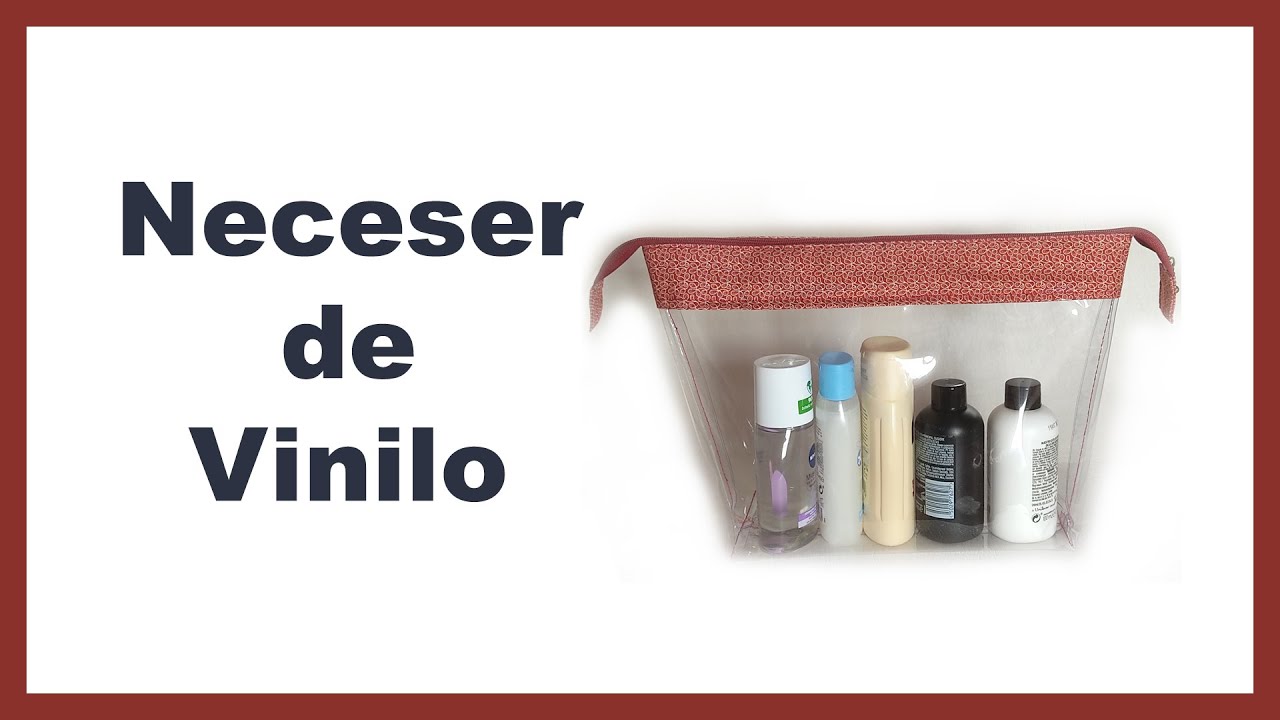 Cómo hacer 1 Neceser de PLÁSTICO