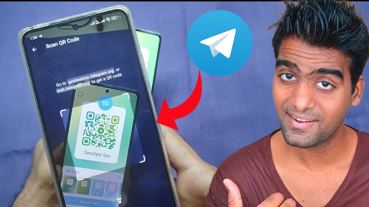 How To Scan QR Code To Add Friend in Telegram || How To Scan Telegram QR Code To Add Contact