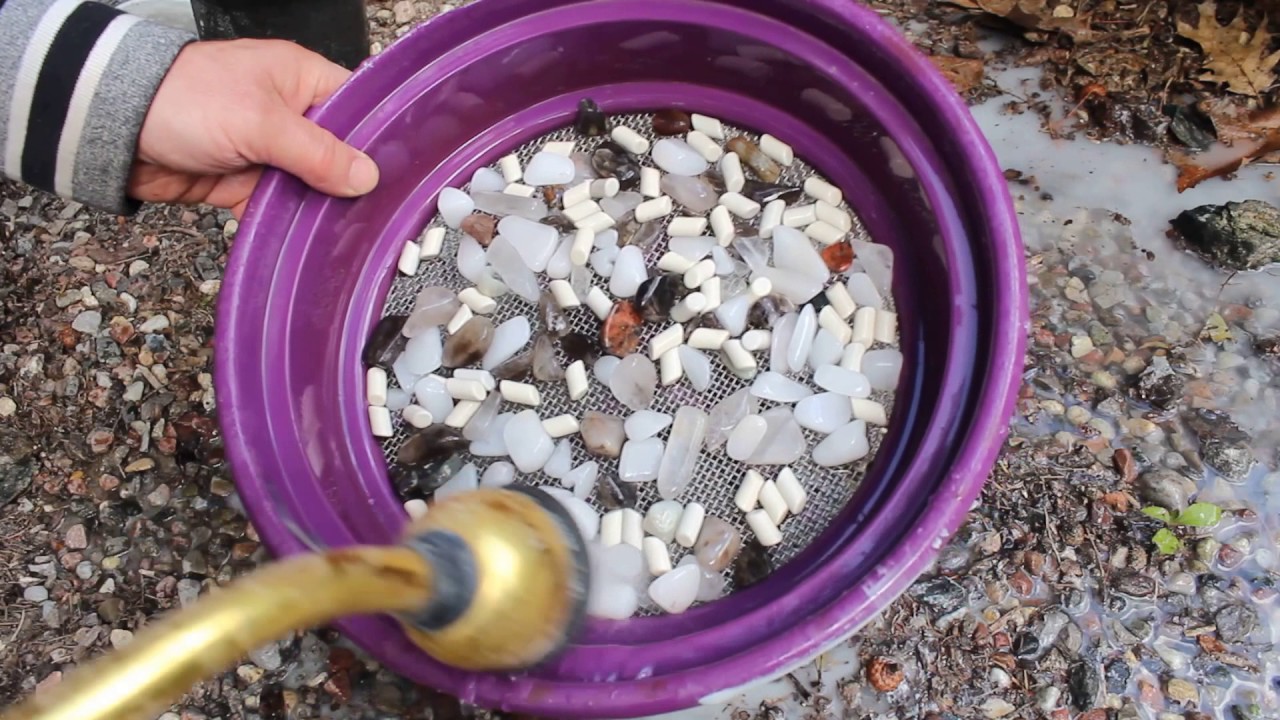 ROCK TUMBLING QUARTZ - STEP 3 (PRE-POLISH)
