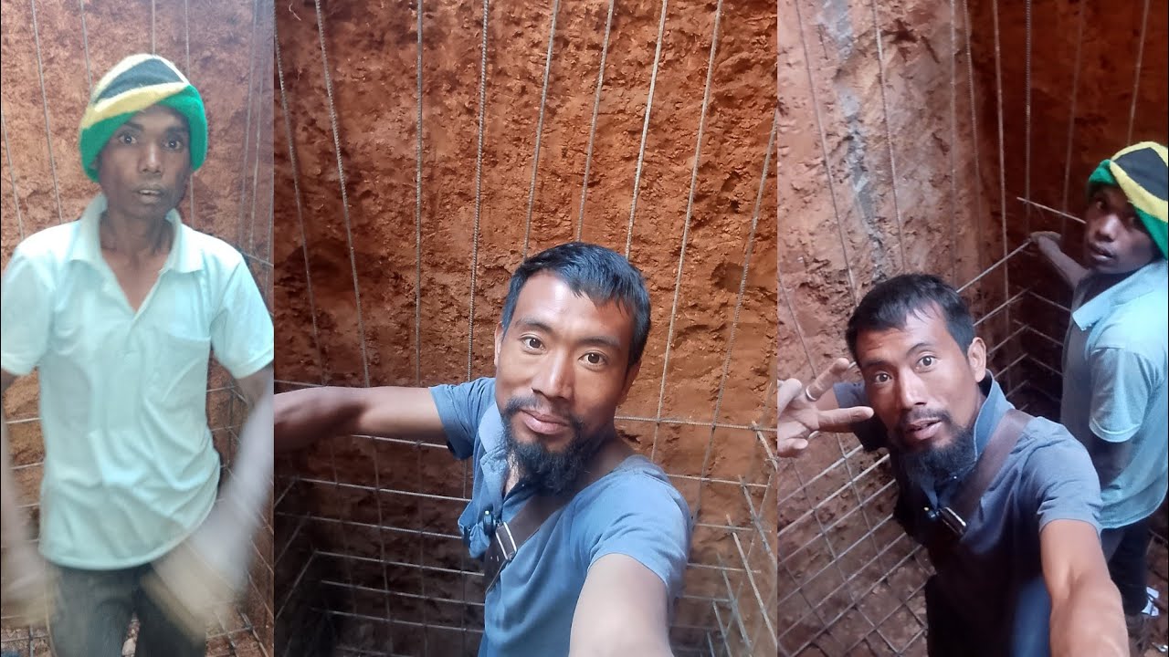  Today my work is  septic tank for toilet 👍👍