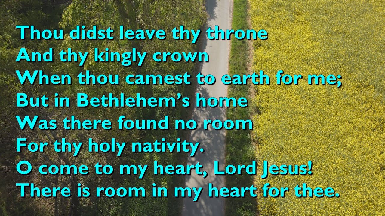 Thou Did'st Leave Thy Throne & Thy Kingly Crown (Tune: Margaret-5vv) [with lyrics for congregations]