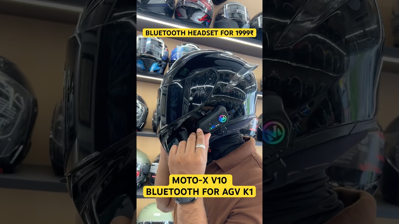 BLUETOOTH HEADSET FOR 1999₹ | AGV K1 