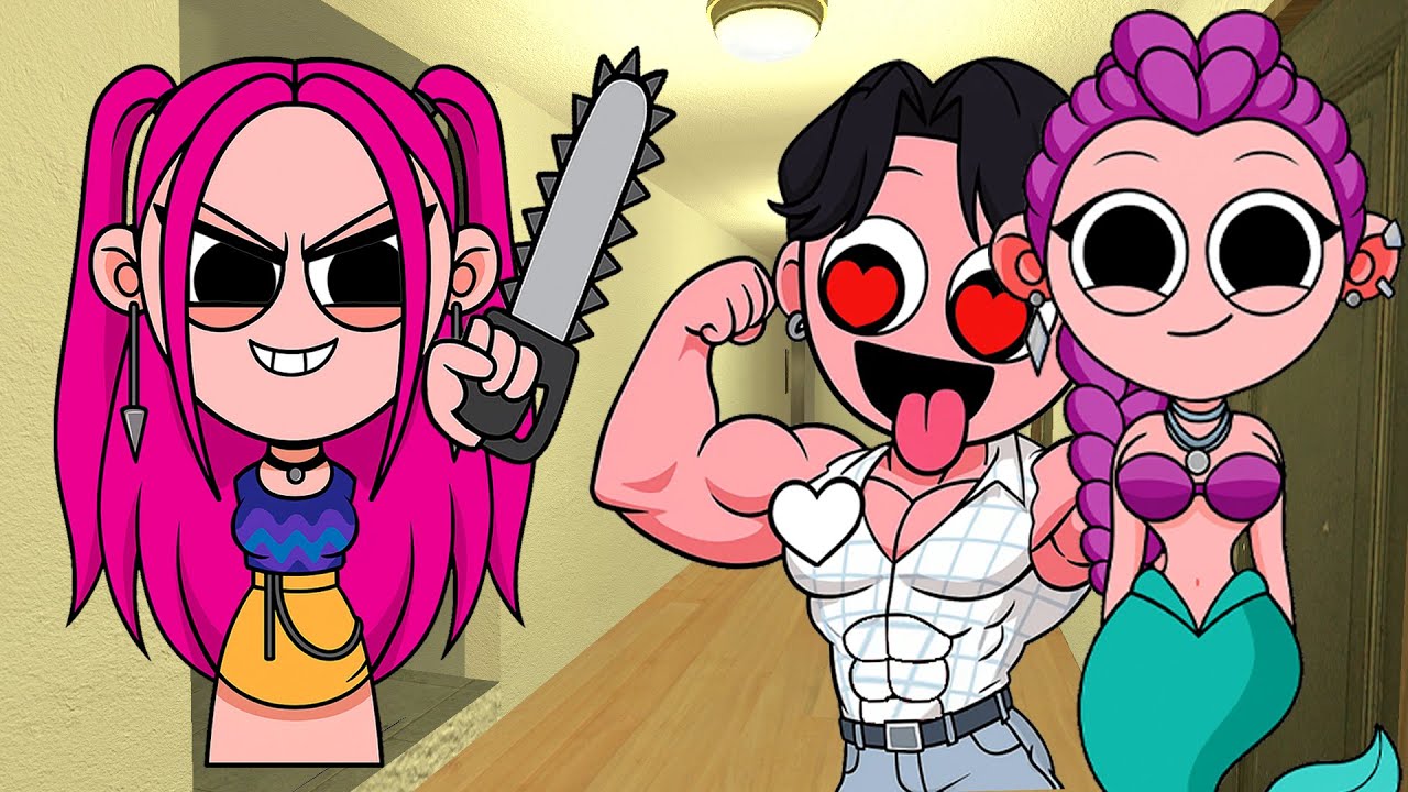 Что произойдёт, если Мира увидит Джину и Руми 🤭 | Mystery X Zoey Incredibox Sprunki в Gmod