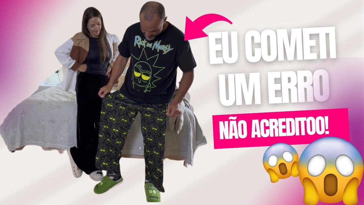 Deixei meu marido escolher roupas na Shein… olha o que ele comprou😱😰