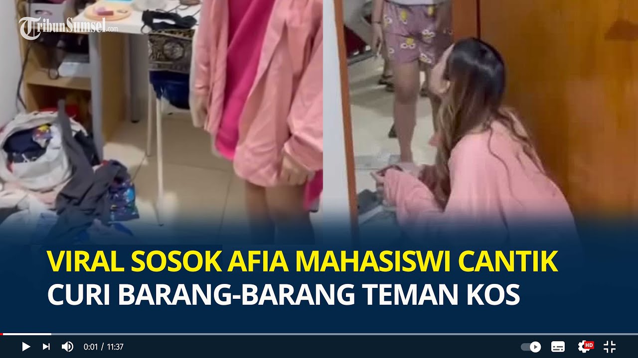 Viral Sosok Afia Mahasiswi Cantik Curi Barang-barang Teman Kos Demi Hidup Hedon