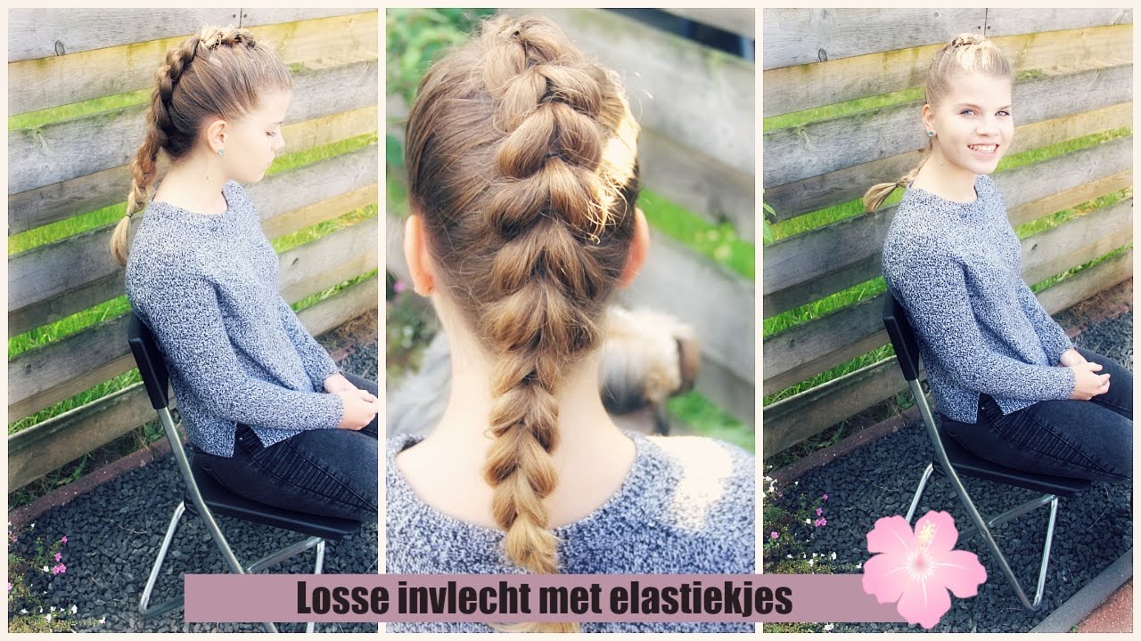 Makkelijke invlecht met elastiekjes