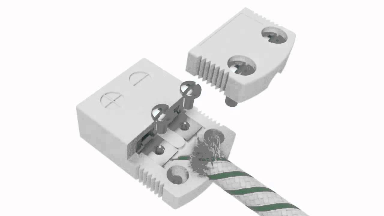 3D Animation of Miniature IEC Connector High Temperature Ceramic Socket From Labfacility