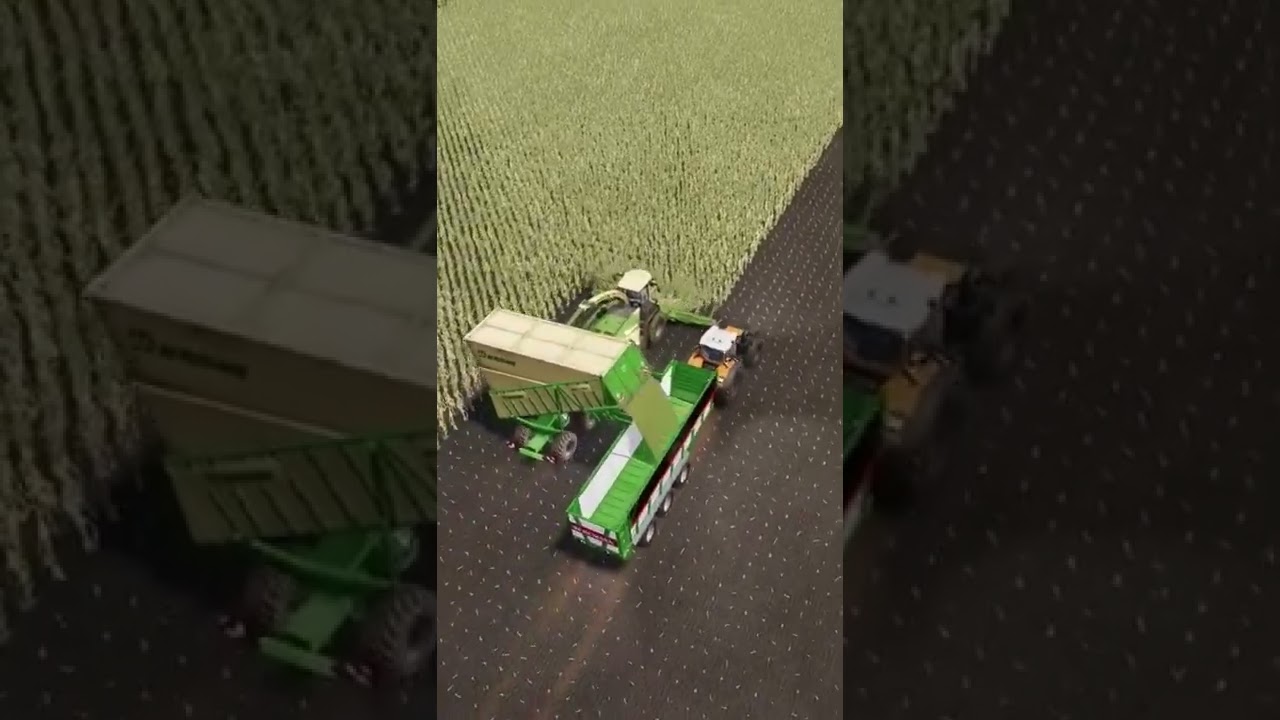 Krone Big X Cargo Corn Silage - Farming Simulator 22 FarmingSimulator22 #Farming #FS22 #Krone