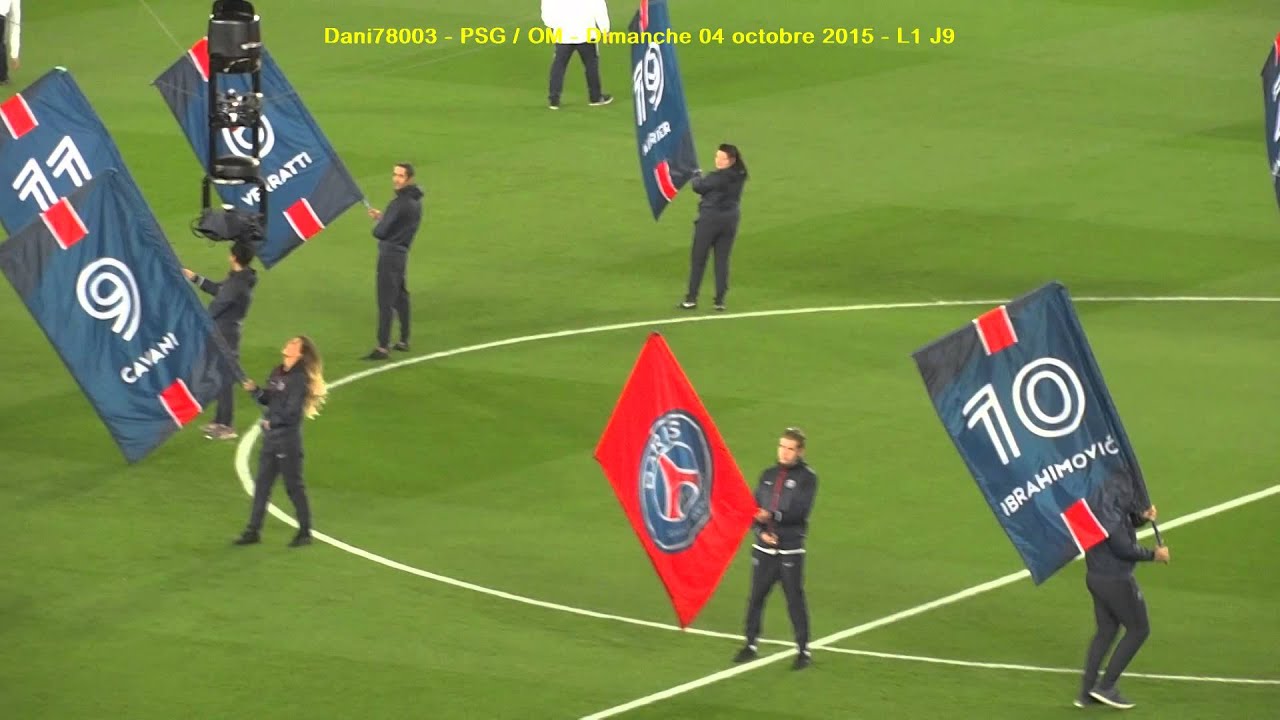 PSG / OM 04.10.2015 : 2-1 (L1 J9) 3/6 : Composition du PSG