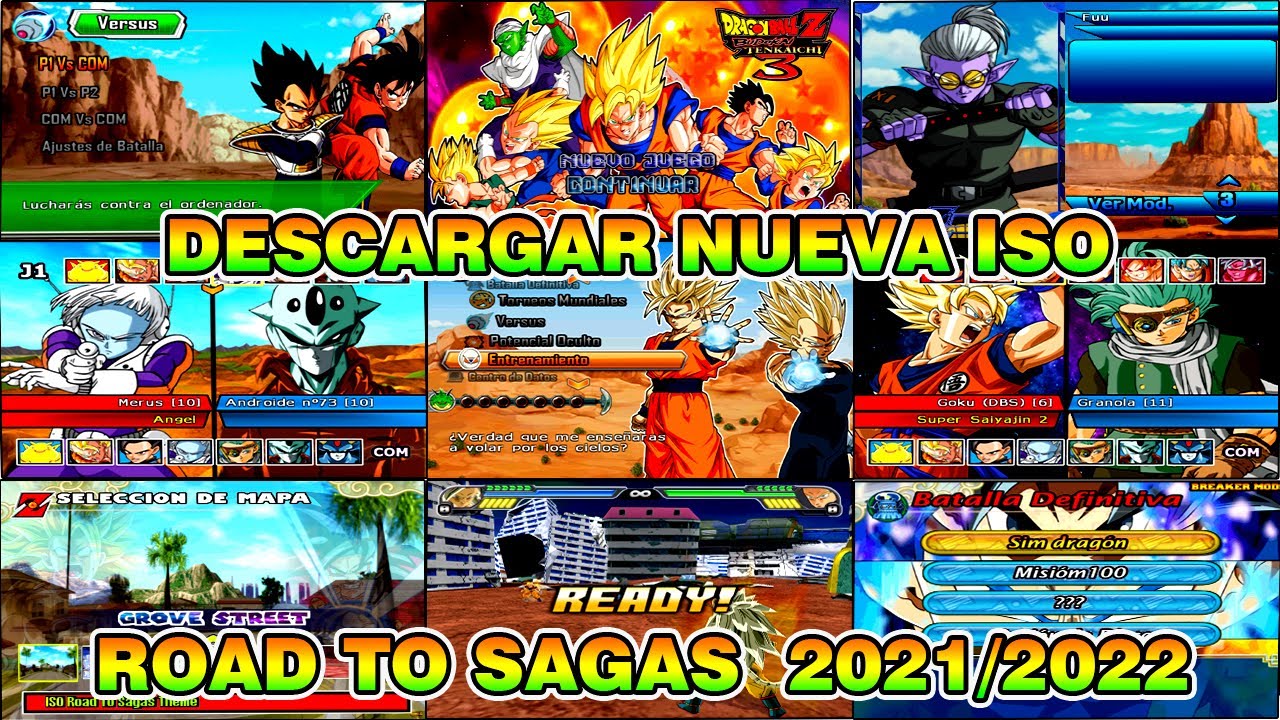 [DESCARGAR] ISO DBZ BT3 VERSION LATINO UPDATE (DBZ,DBGT,SDBH.AF,DBS) CON MODS ACTUALIZADOS 2021/2022