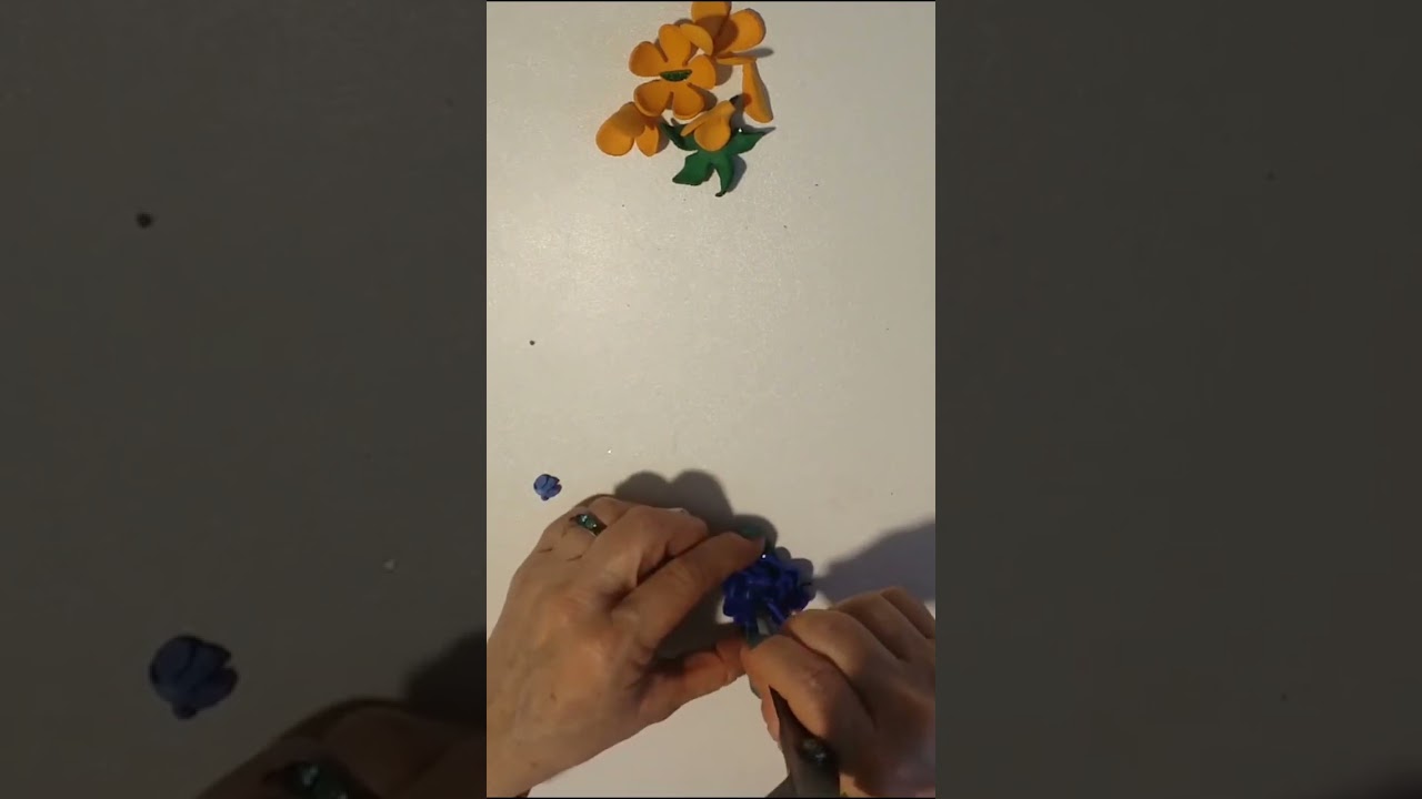 Come fare anelli con fiore in foam - Stefi64