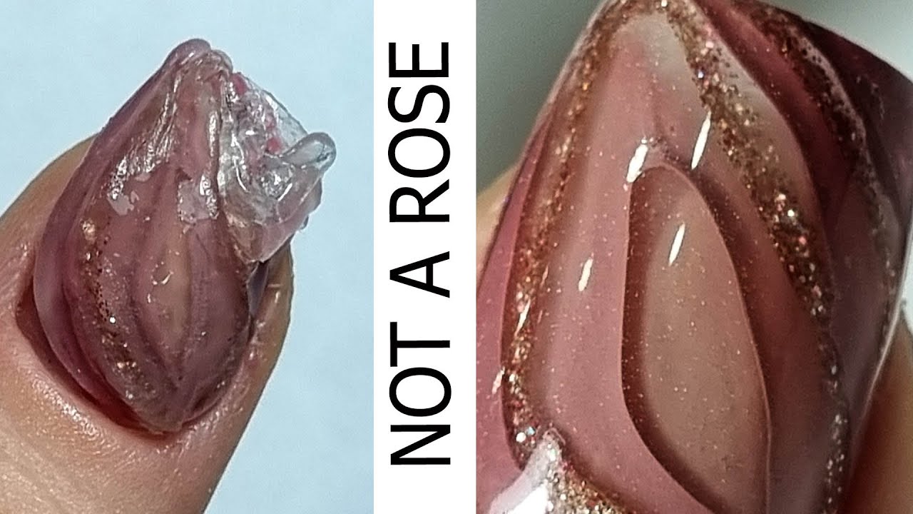 TREND nail TEXTURE /// not a ROSE