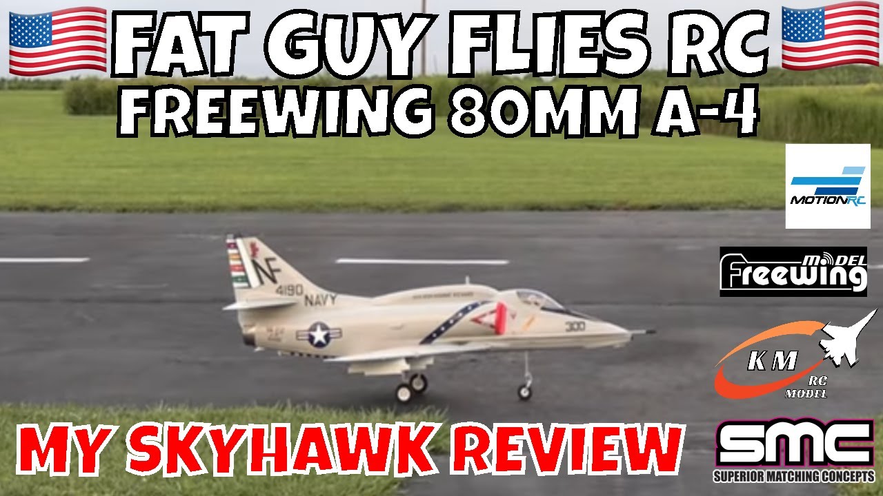 МОЙ ОБЗОР A-4 SKYHAWK! от FGFRC #авиация #радиоуправляемыесамолёты #радиоуправляемый #самолёт #ре...