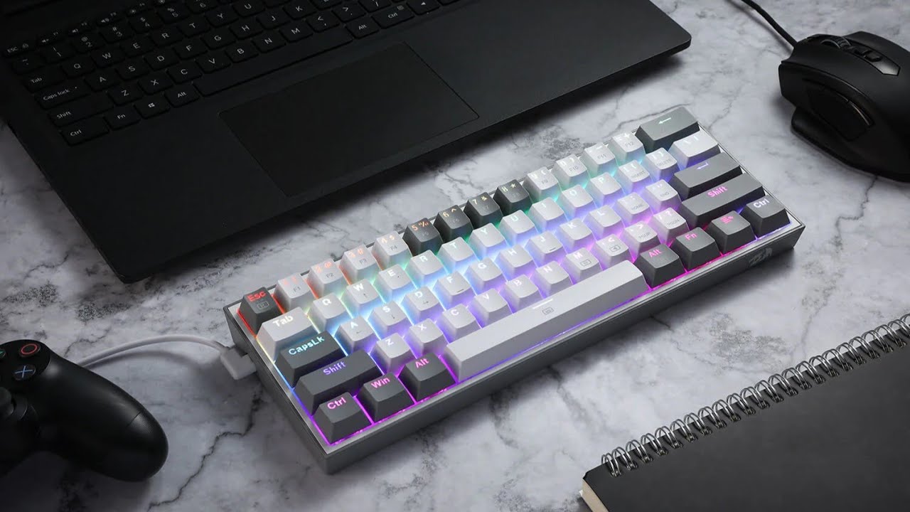 Unboxing Redragon K617 Fizz (White)