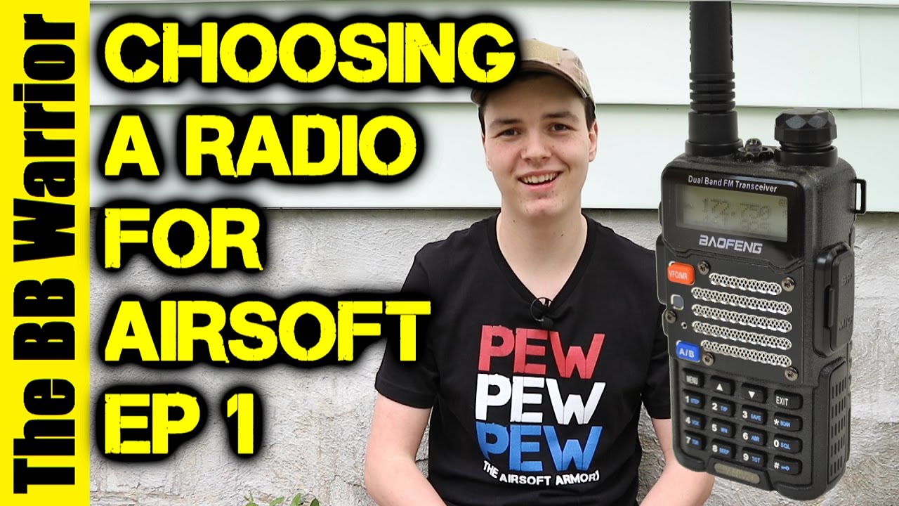 A Beginner's Guide to Radios in Airsoft | Ep. 1 The Baofeng UV-5R