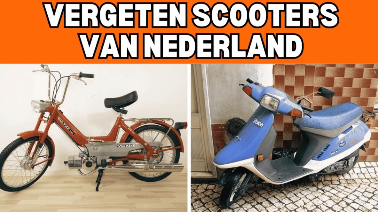 10 Vergeten Scooters Die Vroeger Overal Reden