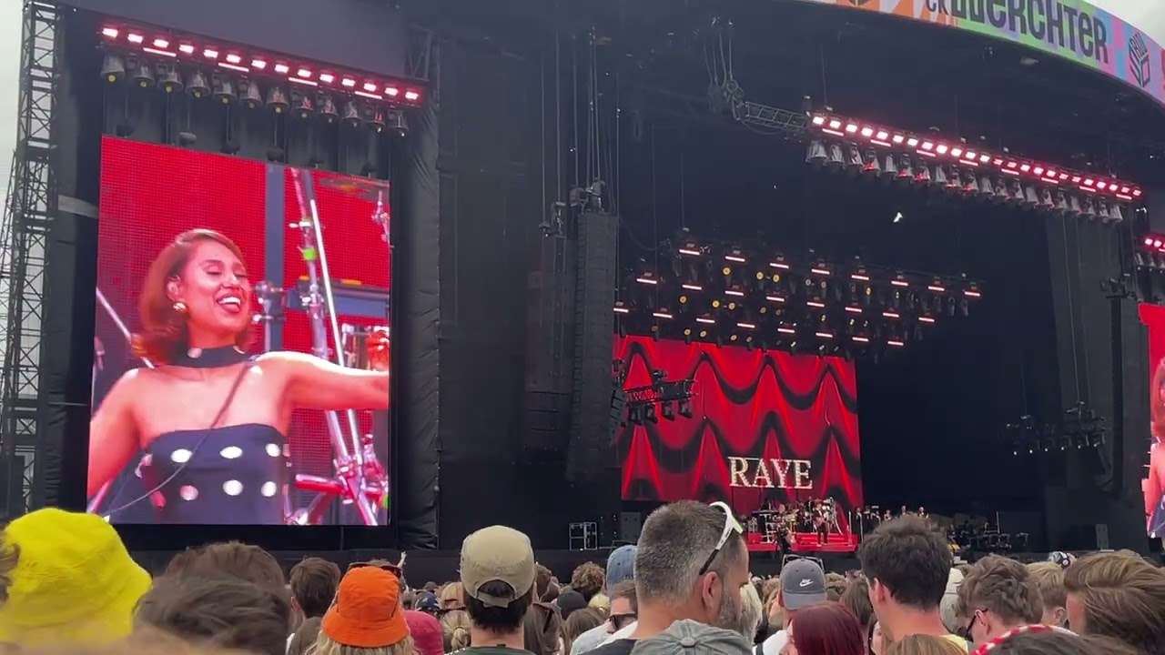 Raye - Suzanne - Live @ Rock Werchter Belgium 2025 07 05