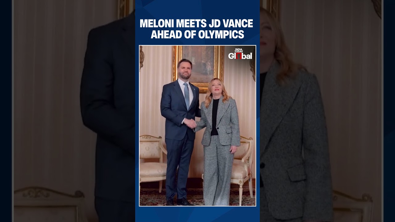 Giorgia Meloni Meets U.S. VP JD Vance in Milan Before 2026 Winter Olympics Opening