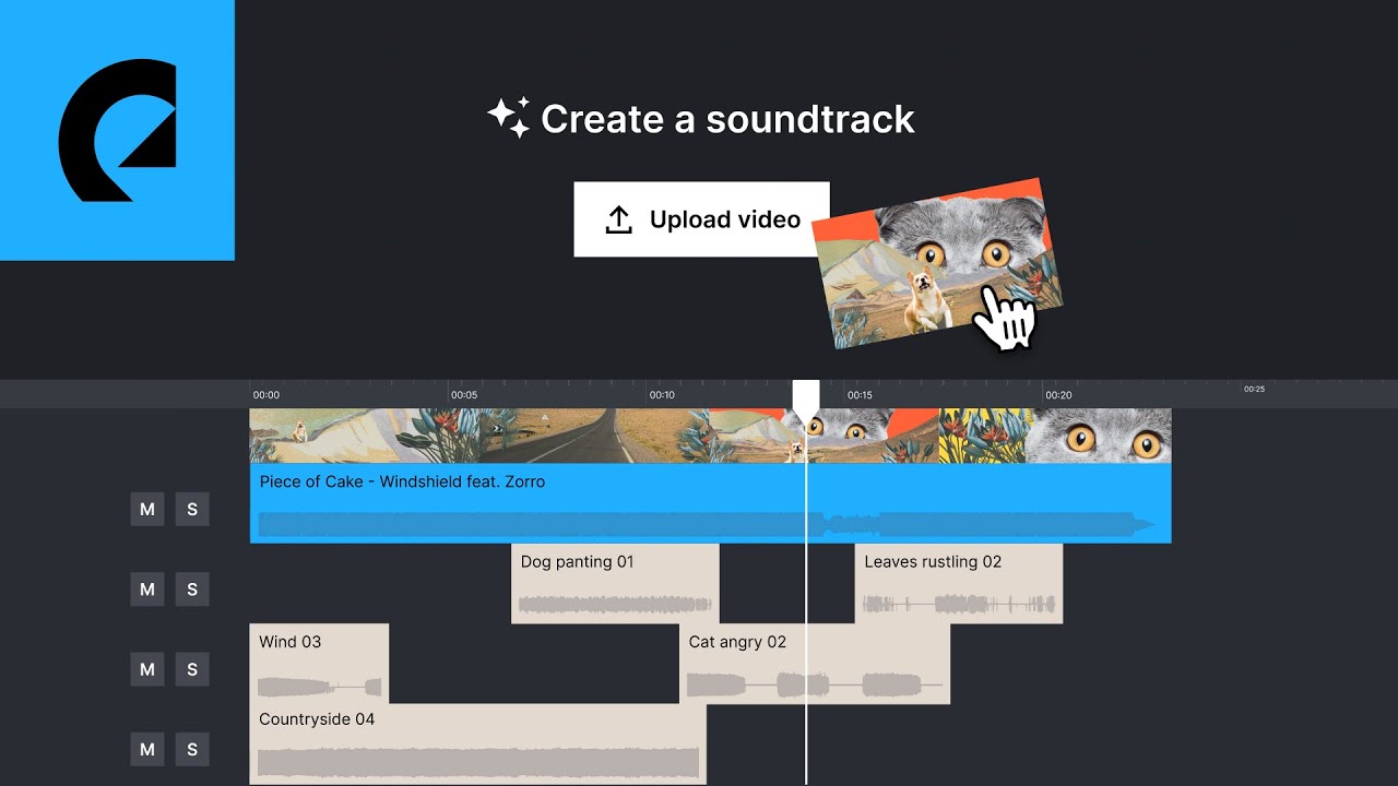 Studio | Turn your video into a complete soundtrack draft