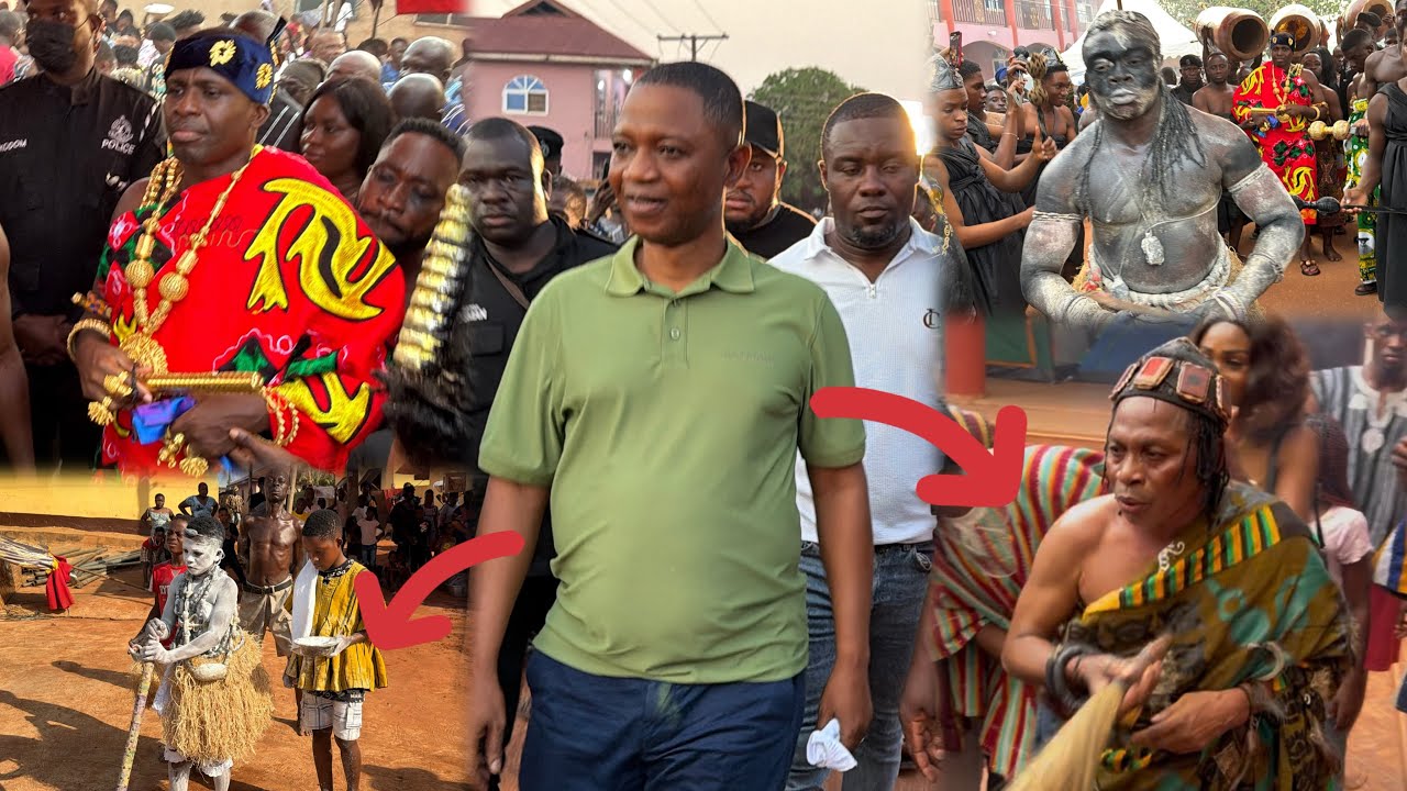 Our Tradition Our Heritage🔥Arrival Of Mr.Nick Danso Abbeam,Nkoranza Hene😳Bredi-Krufie Fest AkomDwaBo