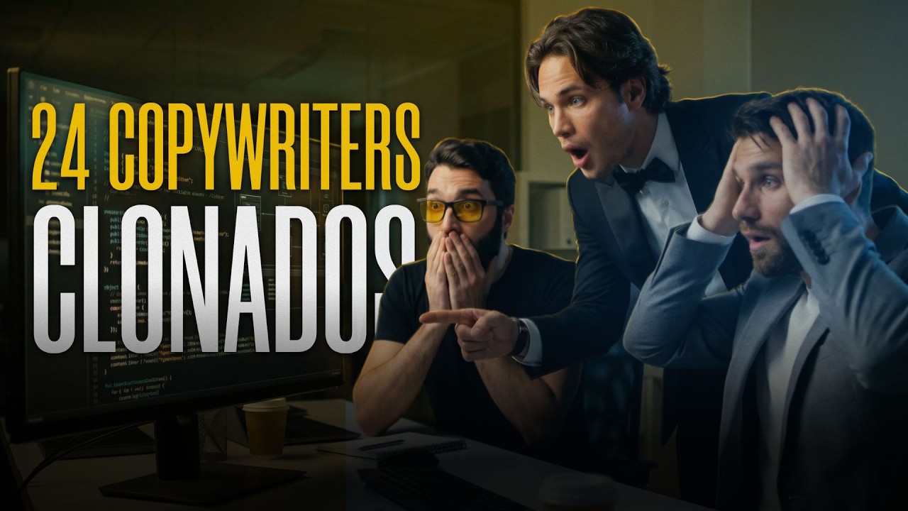 Clonei 24 Copywriters Lendários (agora eles trabalham pra mim)