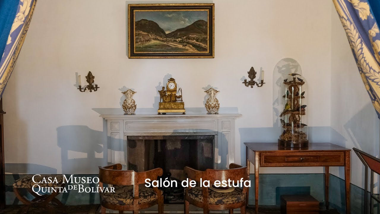 Salon de la estufa | Casa Museo Quinta de Bolívar