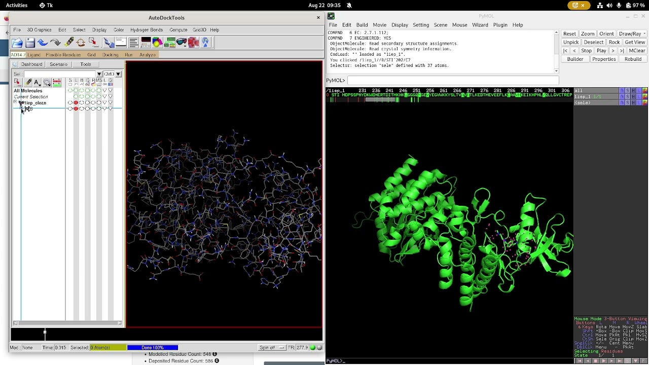 Setting the Gridbox: Autodock Vina Basic Molecular Docking Tutorial