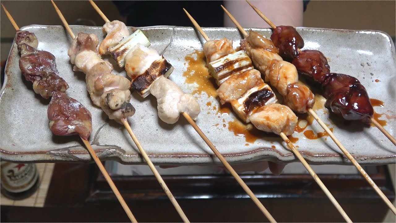 枝豆　焼き鳥-EDAMAME & YAKITORI-Japanese food【江戸長火鉢　129杯目】