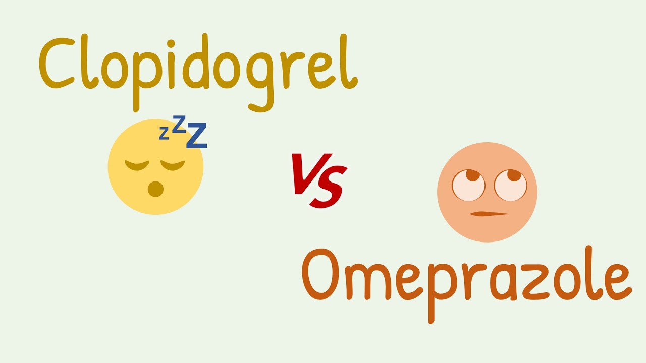 Clopidogrel vs Omeprazole | Drug Interaction