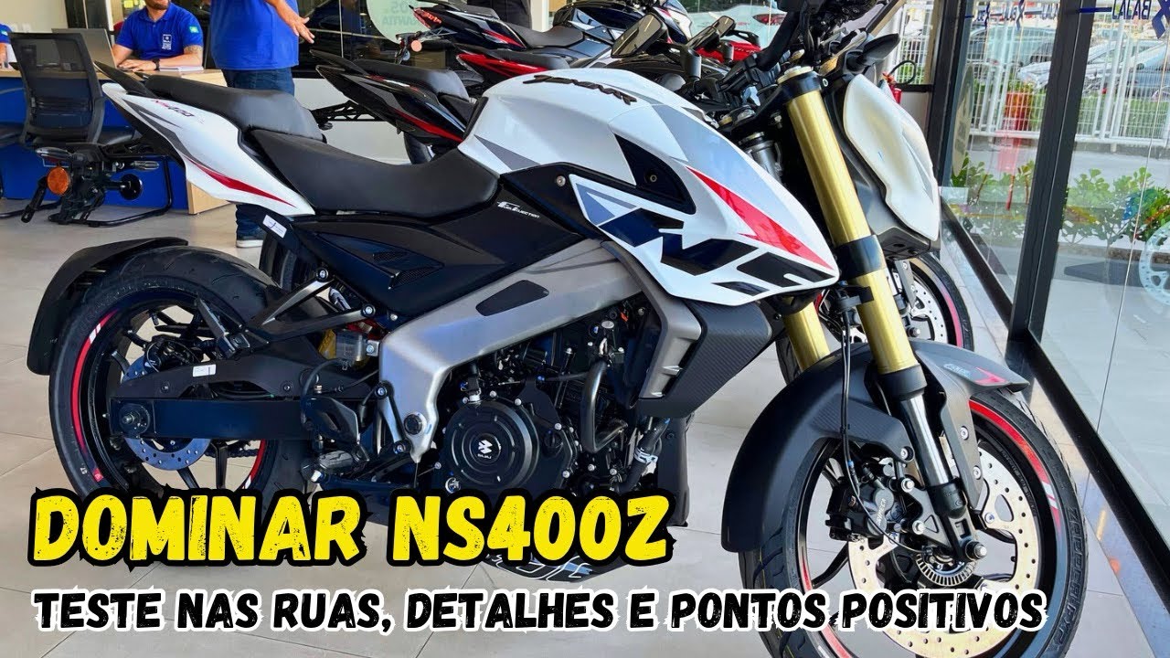 🔥 BAJAJ DOMINAR NS400Z – Teste nas Ruas! A Moto Mais Esperada do Ano Chegou ao Brasil!