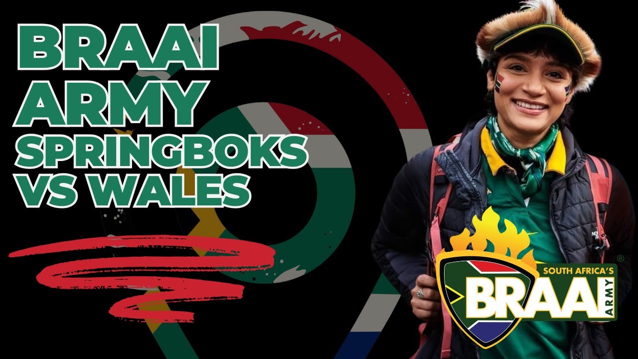 Braai Army in Cardiff! Oorsee Members Get £5 Off ! Springboks vs Wales
