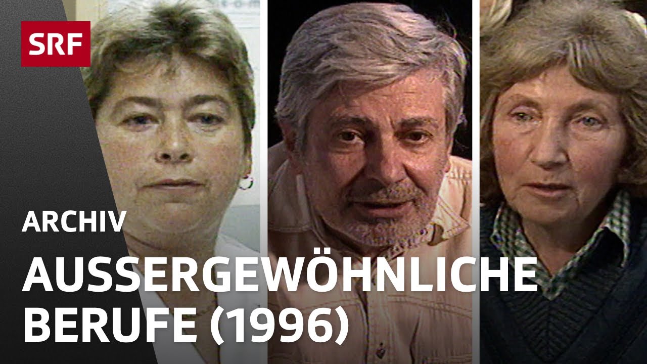 Aussergewöhnliche Berufe (1996) | Berufsporträt | SRF Archiv