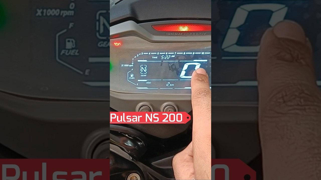 Instrument Cluster Explain || #Bajaj #Pulsar #NS200 2024 VS Old Pulsar NS 200 || Complete Comparison