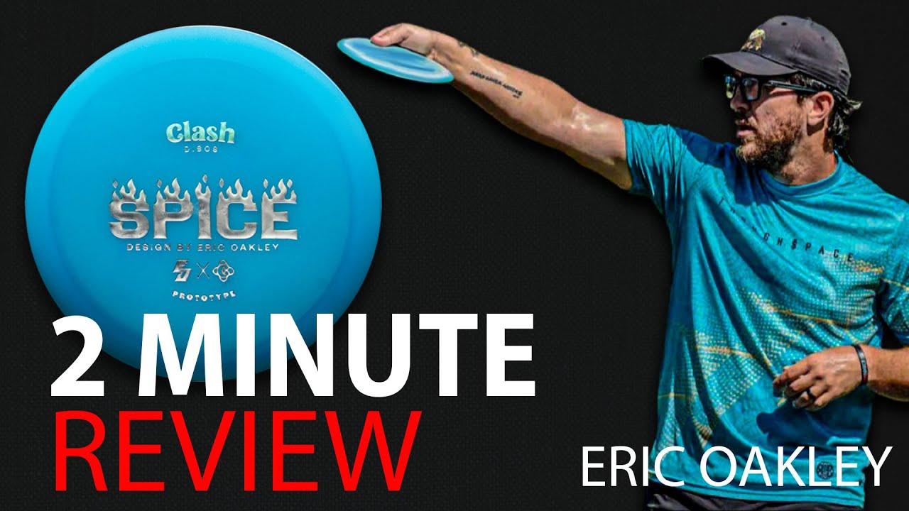 THIS is the BEST new Fairway Driver | Clash Discs Eric Oakley Spice | 2 Minute Review @WhalePants