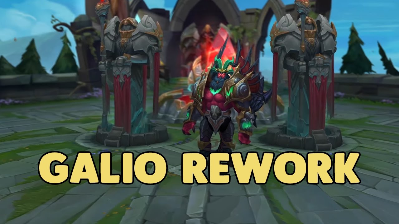 LoL Galio Update &ndash; League of Legends Champion Rework