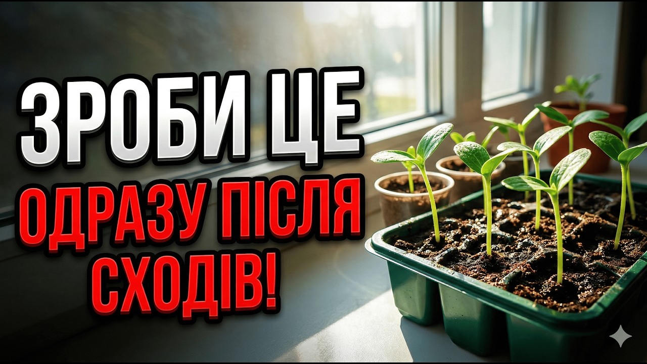 ГОЛОВНА ПОМИЛКА з розсадою: чому сіянці ПАДАЮТЬ на другий день?