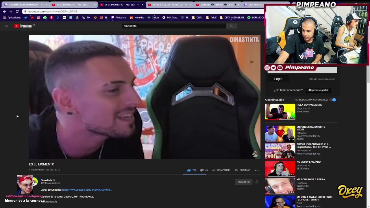 PIMPEANO REACCIONA A DINASTINTA - ES EL MOMENTO