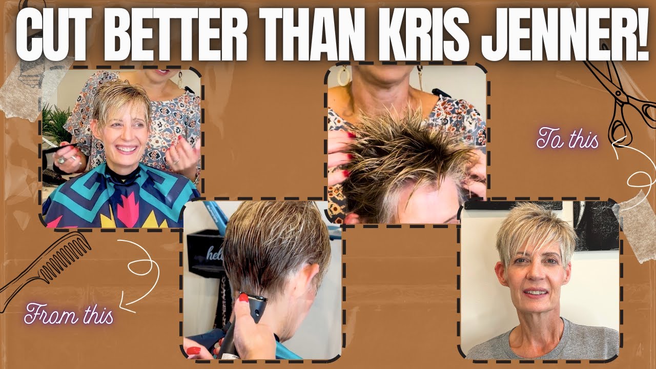 56-Year-Old Gets the Chic Pixie Cut She Needed!