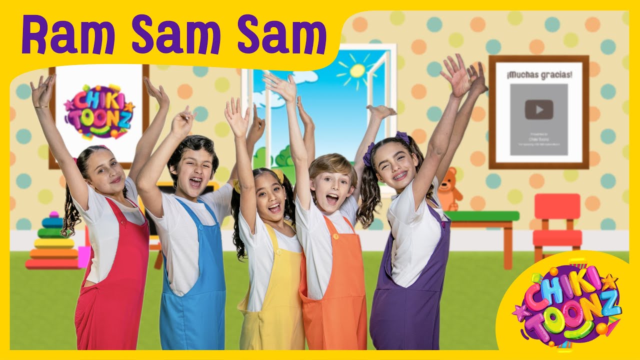 Chiki Toonz - A Ram Sam Sam - M&uacute;sica Infantil