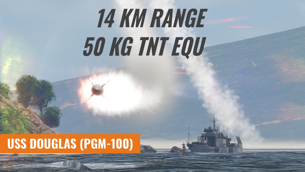 14 km Missile Range - USS Douglas [War Thunder]