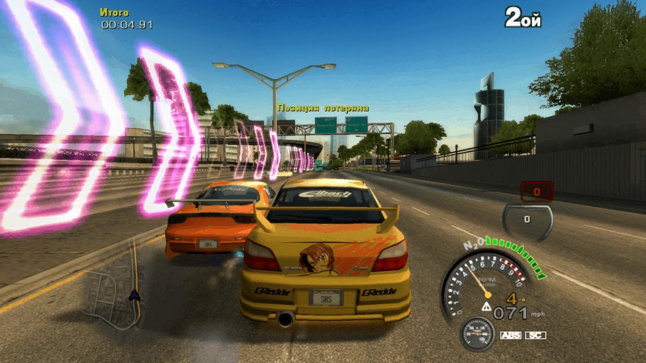 SRS Street Racing Syndicate #20 Спринт на S202 и Supra TT Самый варварский метод выбивания очков)