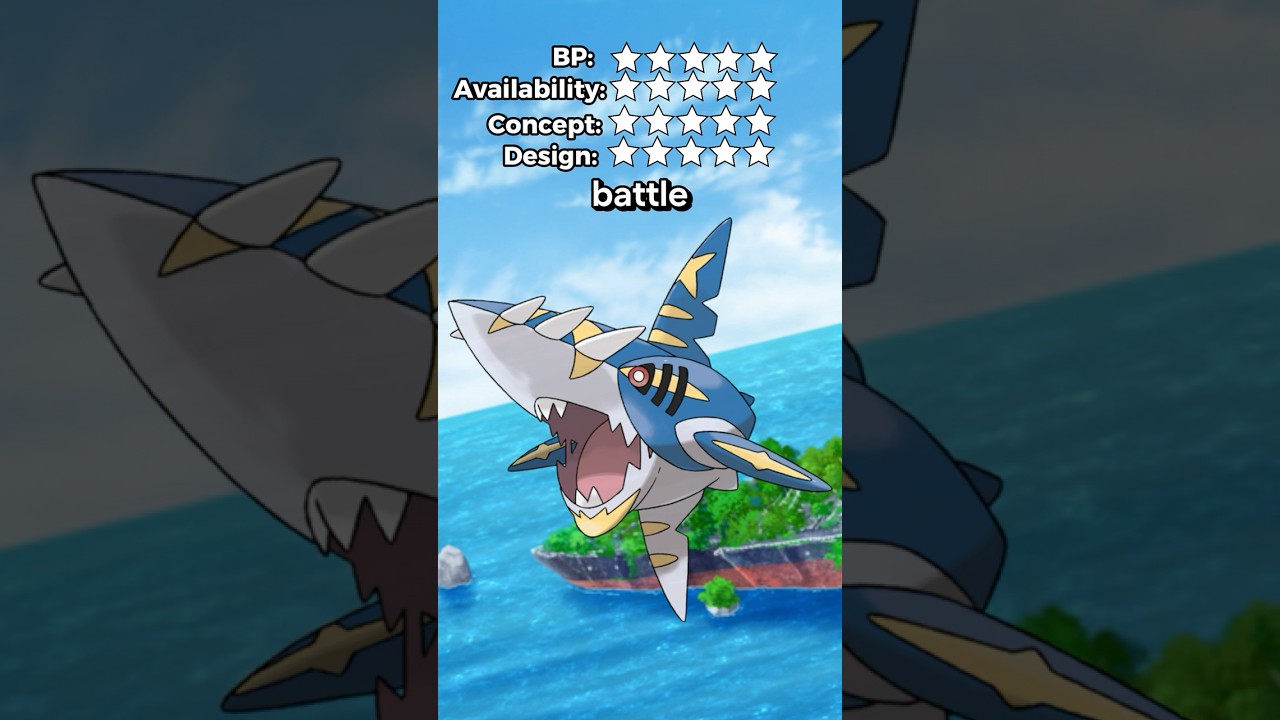 MEGA SHARPEDO is so Ridiculous&hellip;ly awesome? RATE EM' ALL! Ep #319 #MegaSharpedo #rateemall #pokemon