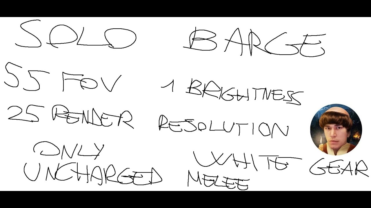 Solo Barge - ONLY uncharged melee, white armor, no aspects/fragments, PS2 Edition