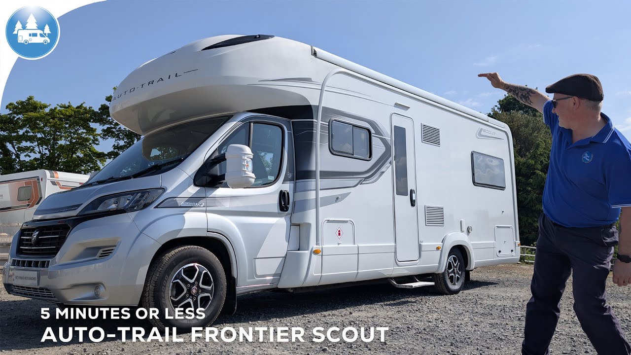 Auto-Trail Frontier Scout - 5 Minutes or Less - One of the Most SPACIOUS Rear Lounge Motorhomes!