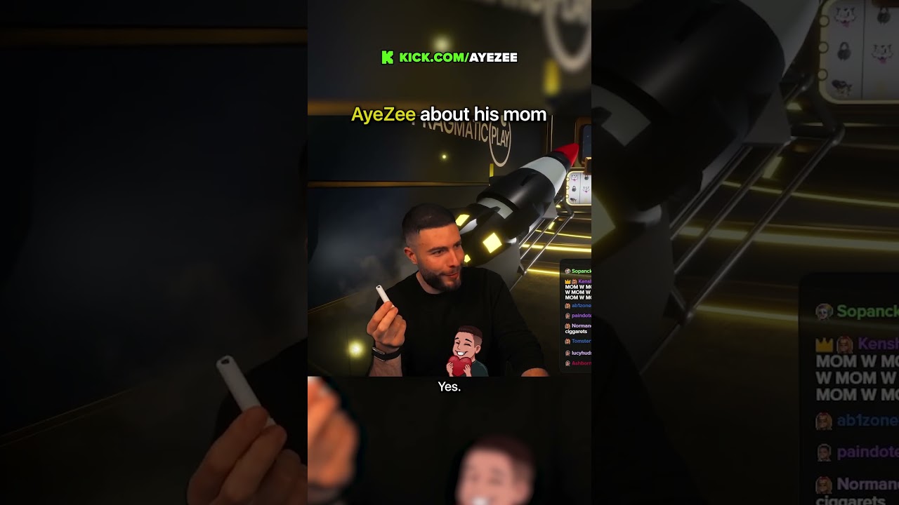 AyeZee about his Mom buying stuff  #ayezee #kick #kickstreaming