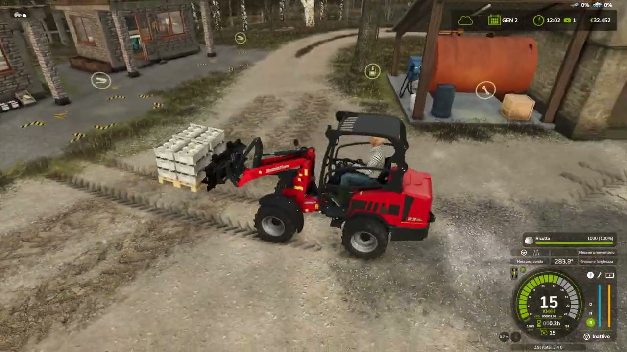 Andiamo a vendere le Ricotte Farming simulator25